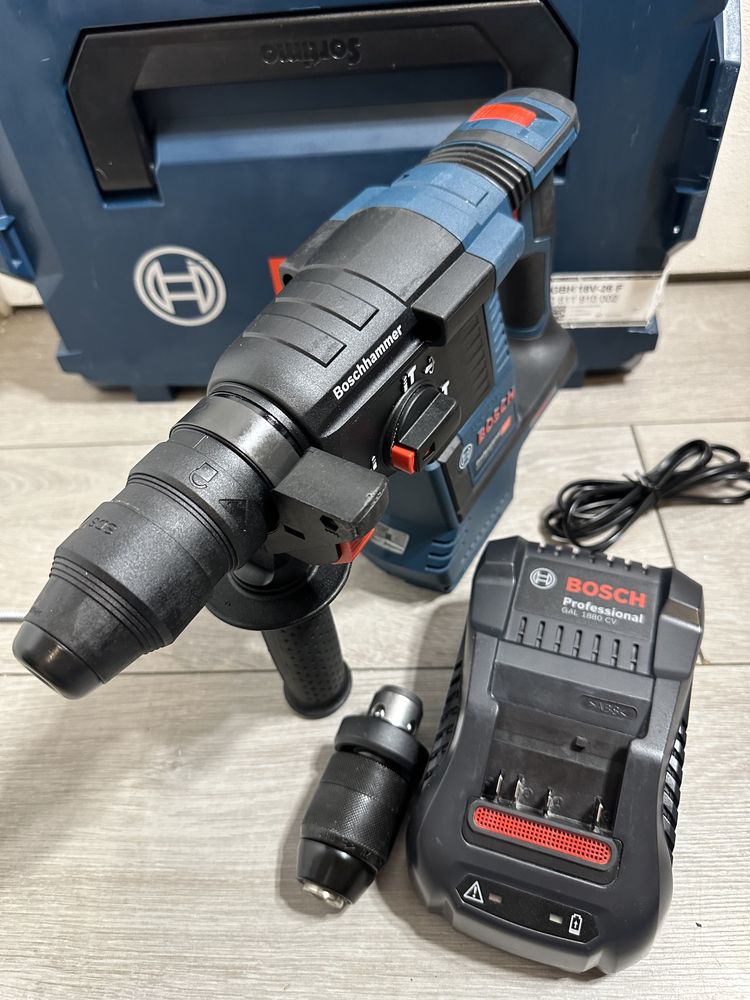 Безщітковий акум. перфоратор  BOSCH GBH 18V-26F