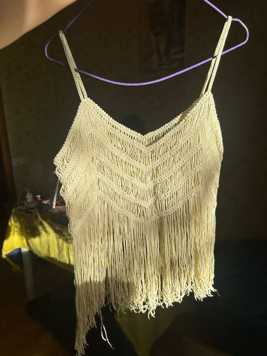 Макраме топ , ручна робота
