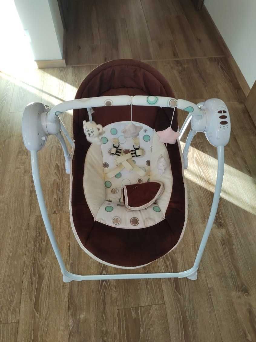 Bujaczek leżaczek huśtawka 4baby Swing 52 cm x 72,5 cm