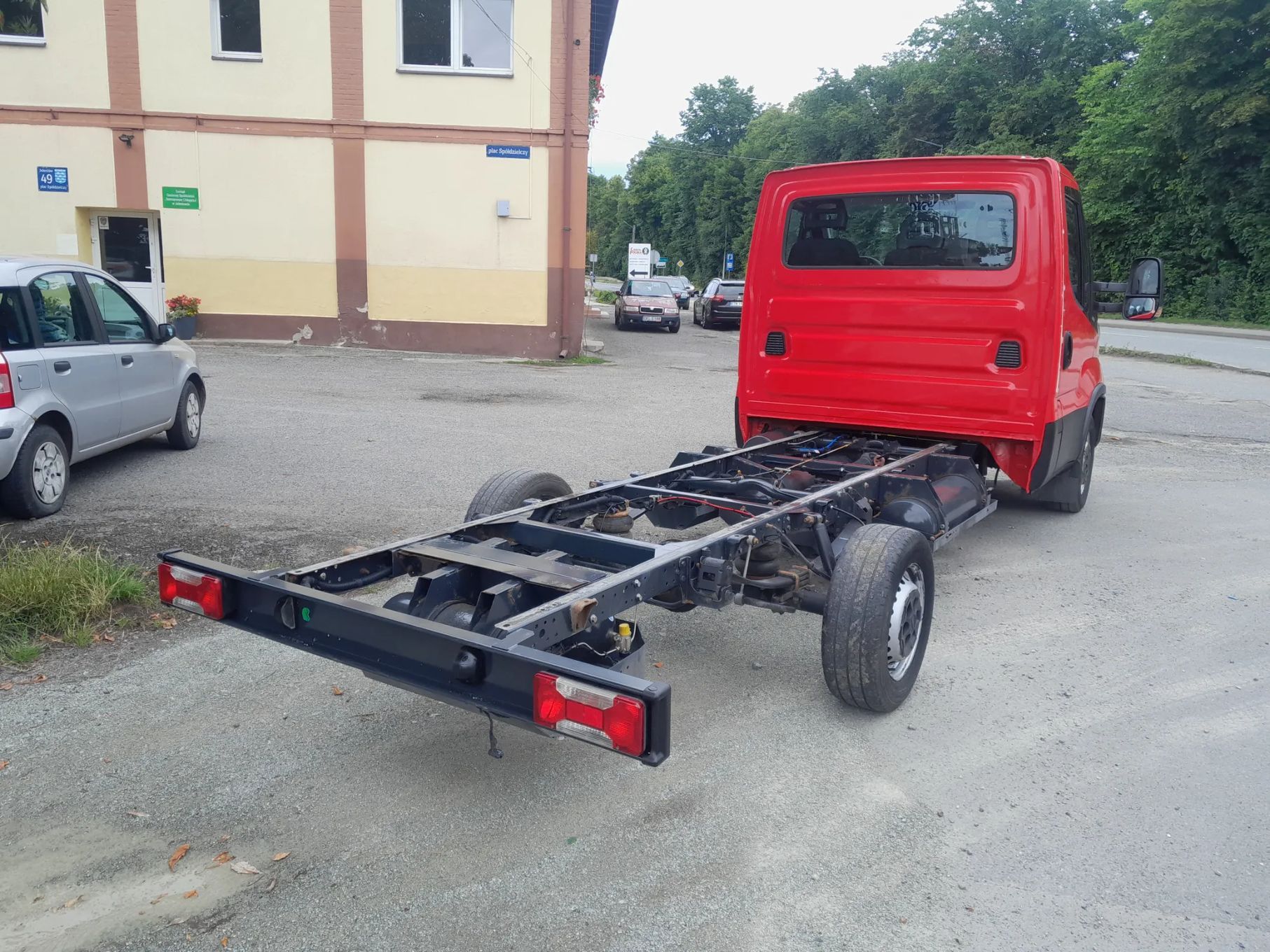 Iveco Daily  35S14 Benzyna + CNG Rama do zabudowy