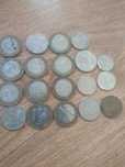 Продам юбилейные рубли, иностранные монеты.