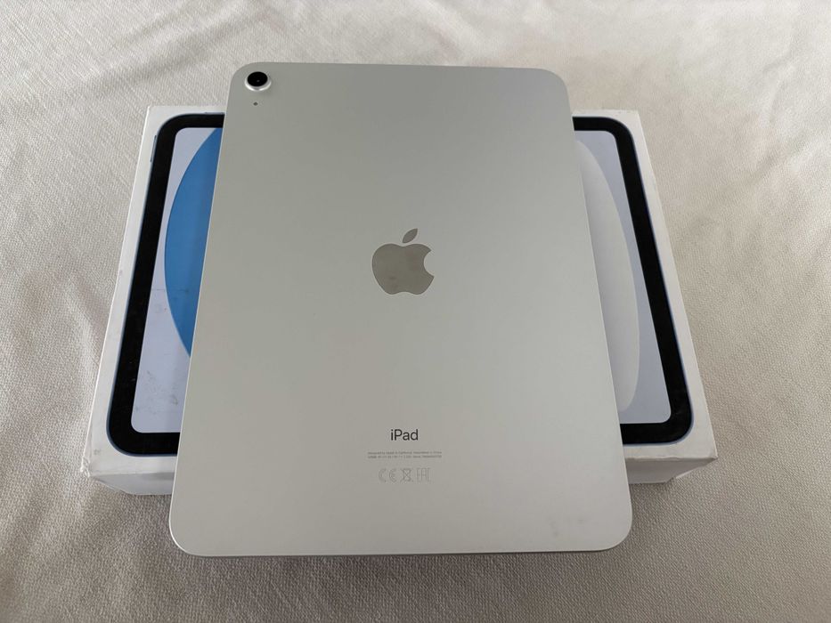 JAK NOWY iPad 10 256GB wifi srebrny BATERIA 97%
