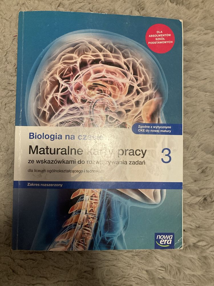 Maturalne karty pracy biologia 1, 3, 4