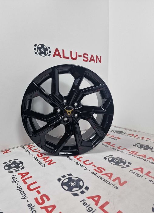 Nowe alufelgi 18" CUPRA Formentor Terramar Ateca 5x112 - Czarny Połysk