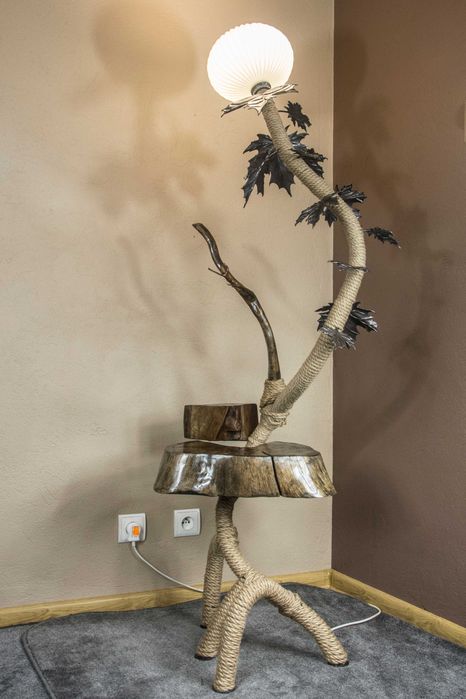 Lampa pokojowa stojąca Drzewo Klonowe