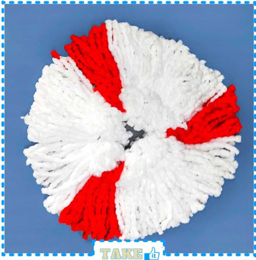 2× wkład do mopa obrotowy take_it vileda 38 cm