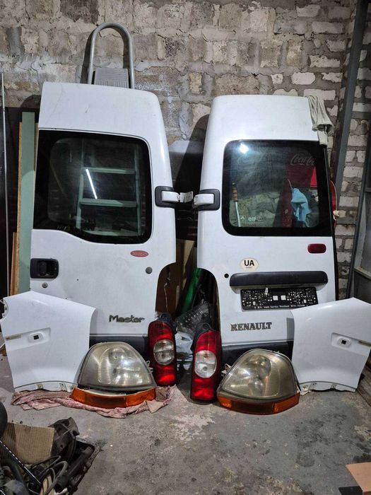 Рено мастер 2 задні двери распошонка опель мовано