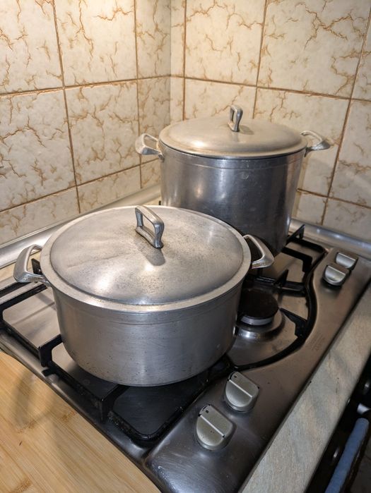 2 Panelas de Alumínio Fundido
