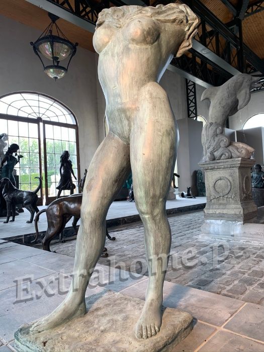 Rzeźba współczesna z brązu "Odrodzenie Wenus" i inne galeryjne H145cm