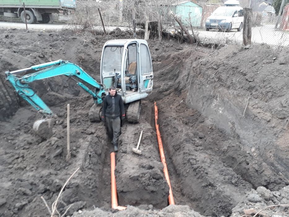 Услуги экскаватора,мини-экскаватор. Самосвал. Бобкет. Минипогрузчик.