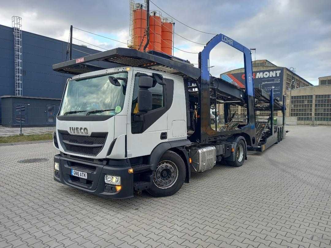 Eurolohr - zabudowa , autotransporter Lohr ehr 300