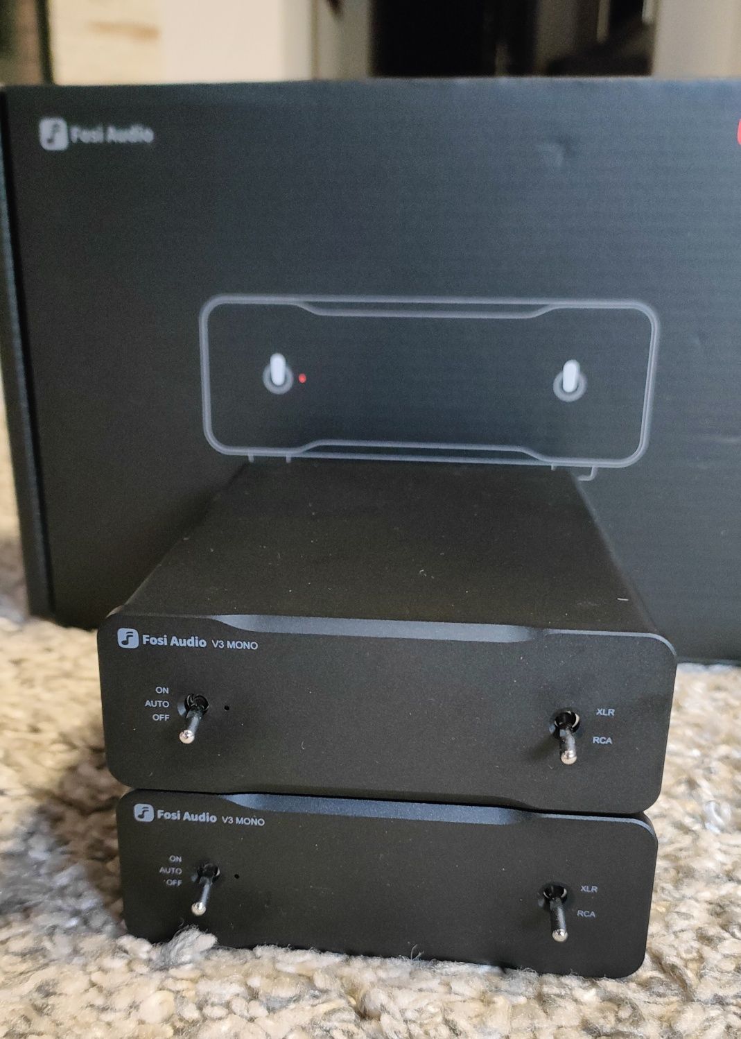 Fosi Audio V3 monobloki wzmacniacz końcówka mocy gwarancja  240W