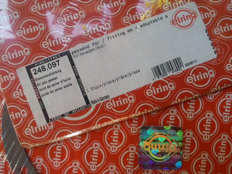 Прокладка масляного піддону 248.097  ELRING - 4 шт.