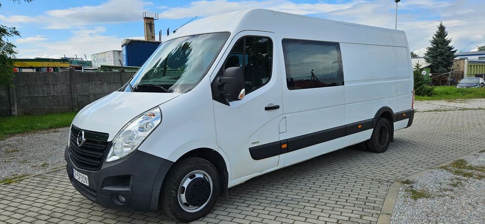 Opel Movano  Opel Movano 2.3 Brygadówka 6 osób Faktura VAT