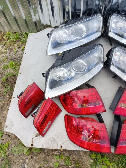 Фара Стоп Фари передня задня права ліва ксенон адаптивна AUDI A6C6 лед