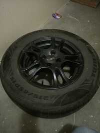 Felgi 4szt Anzio Turn 15 cali 4x108 ET45 + Opony Letnie 215/65 R15 96H