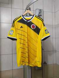 bluzka koszulka piłkarska L Jersey reprezentacji Kolumbii 2014 classic