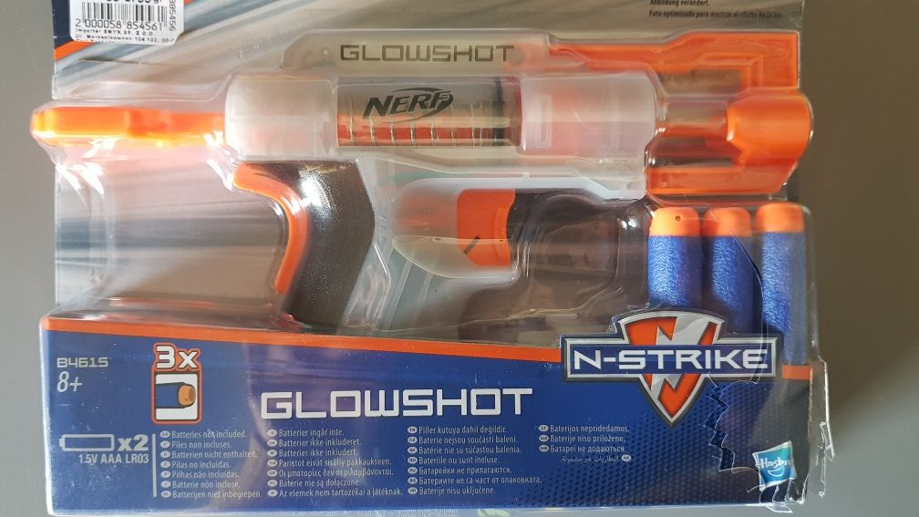 Nerf Glowshot NOWE