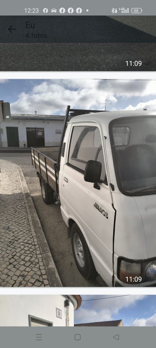 HiAce de caixa aberta
