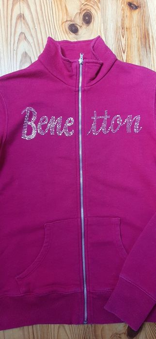 Różowa bluza Benetton
