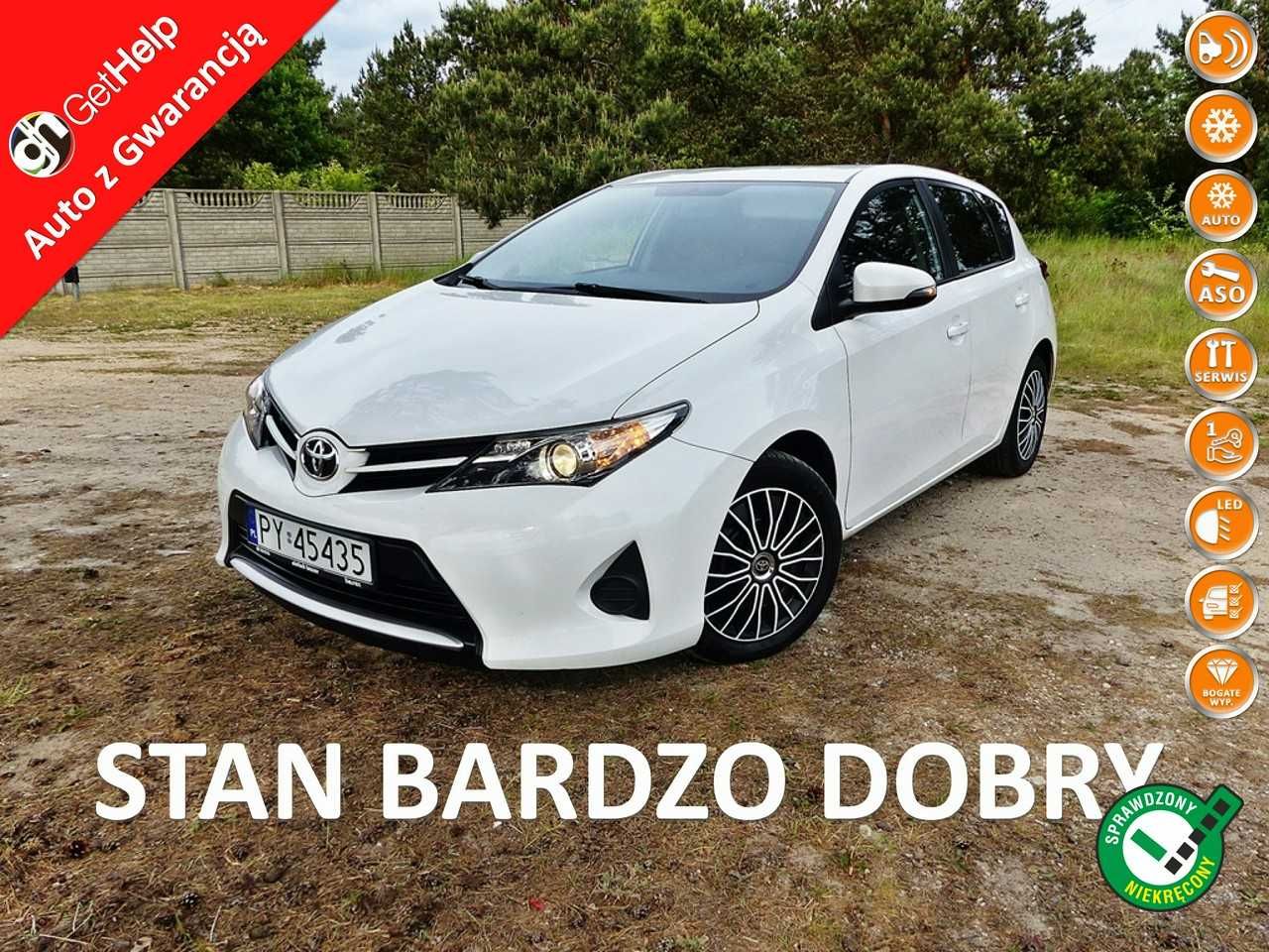 Toyota Auris 1.33 VVT-I*COOL*Climatronic*Elektryka*Bezwypadek*ZOBACZ!
