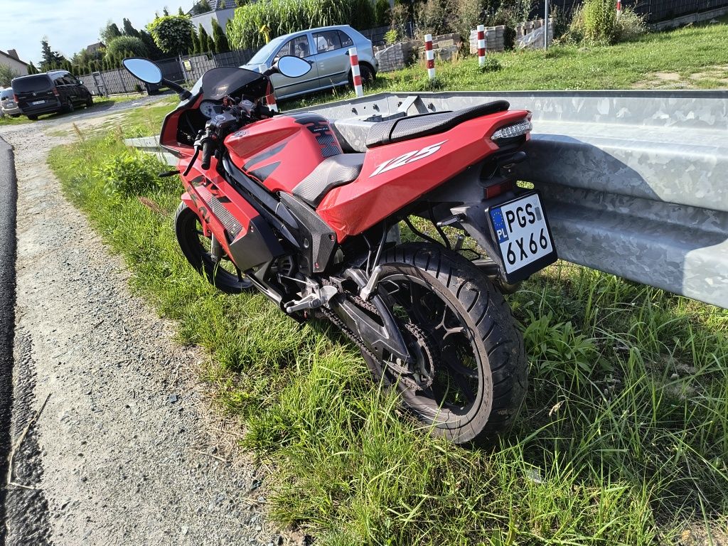 Rieju RS 125 4T RS2 Matrix kat B A1 silnik Yamaha YBR Aprilia Cagiva