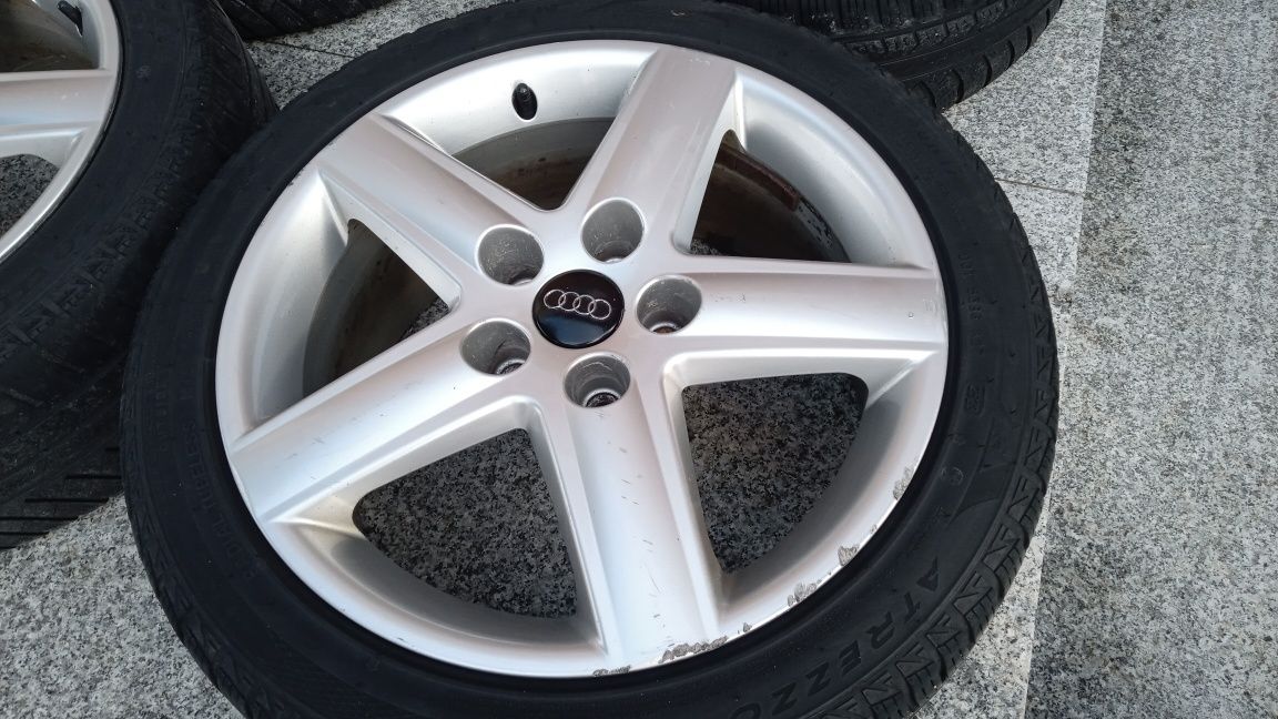 Koła 5 sztuk Audi A4 A6 5x112 17 Fundo