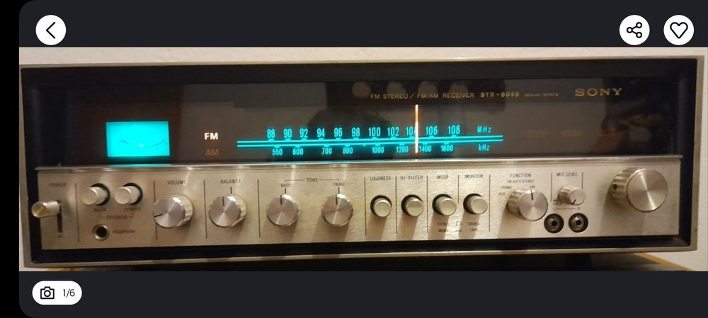 Amplificador SONY STR-6046