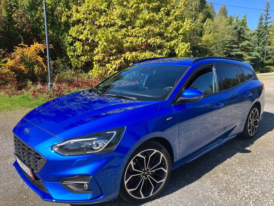 Ford Focus automat 1.5 benzyna 2019 st line x rs / mega wyposażenie / ful serwis