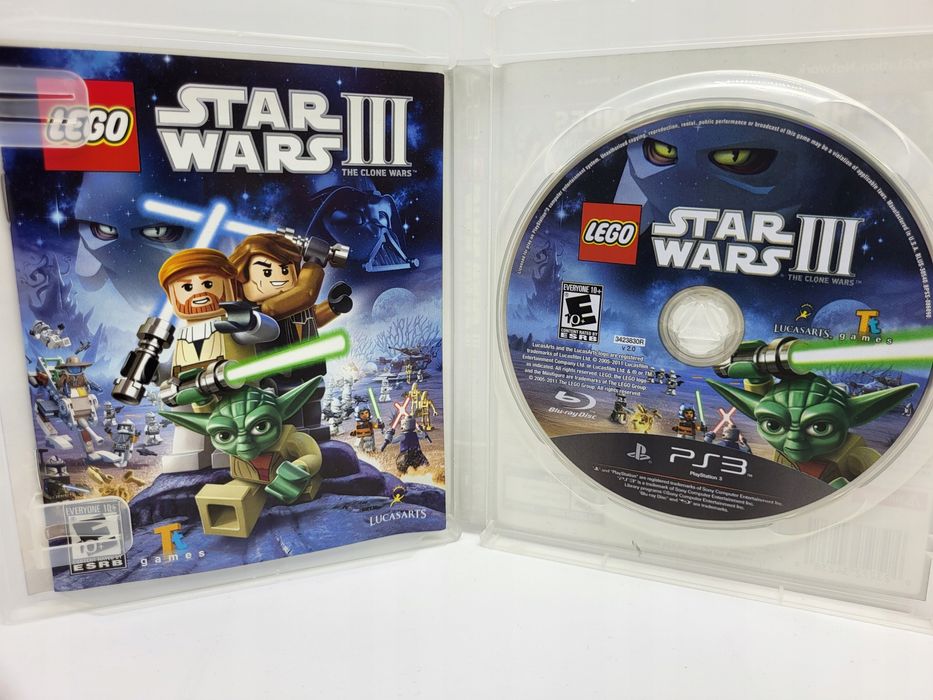 Gra lego star wars iii the clone wars playstation 3 ps3