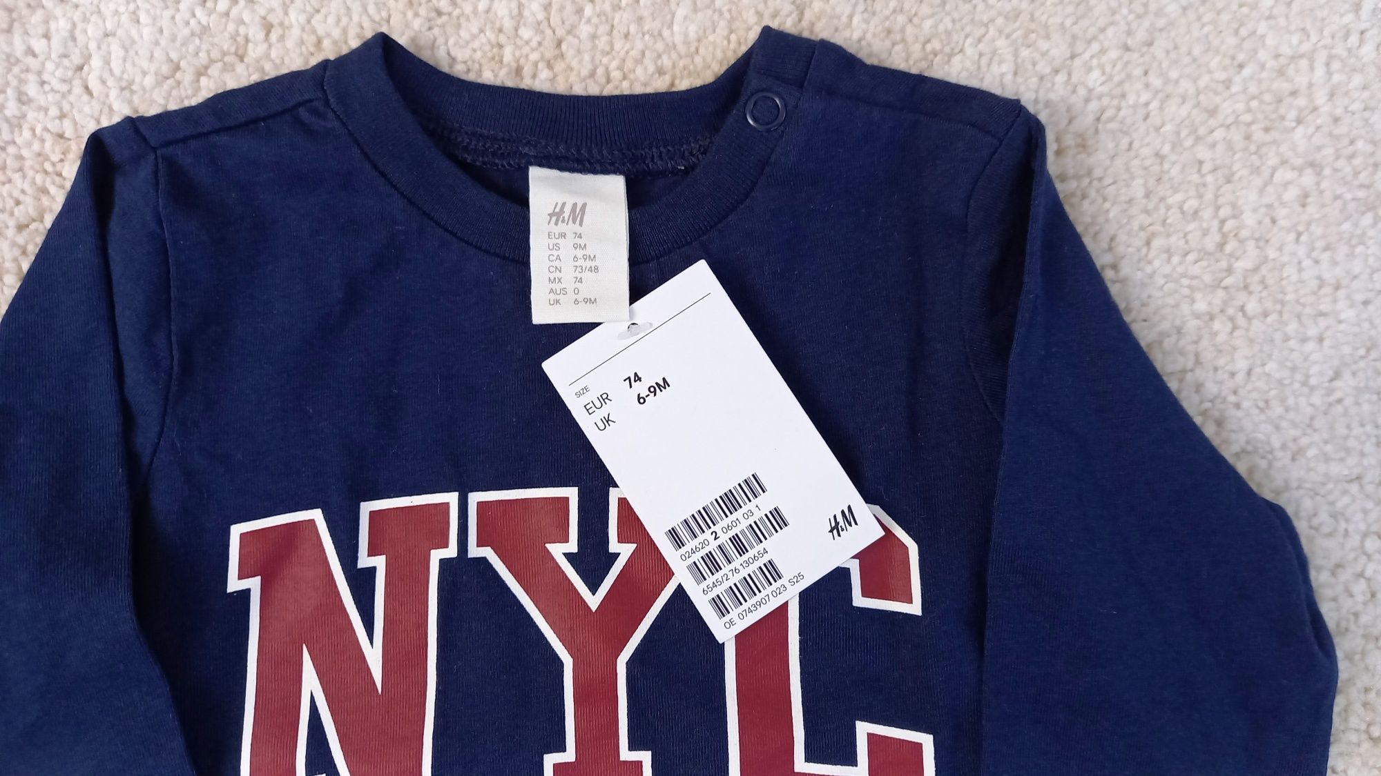 Koszulka 2-Pack H&M rozm. 74' nowe'