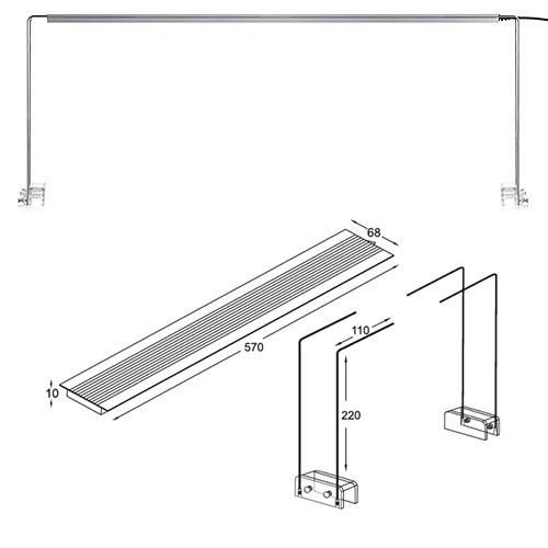 Iluminação LED Chihiros A-Series Led Lighting System - A601 ( novo )