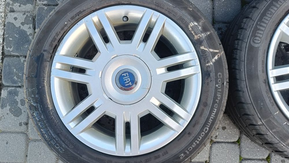 Felgi16 4*98 oryg Fiat opona lato 7,5mm kpl