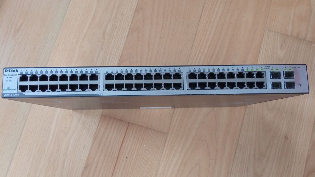 D-Link DGS-1248T 48-Port Ethernet, switch, rozdzielacz do internetu