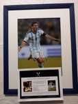 Grande foto autografada Lionel Messi 2015 Icons