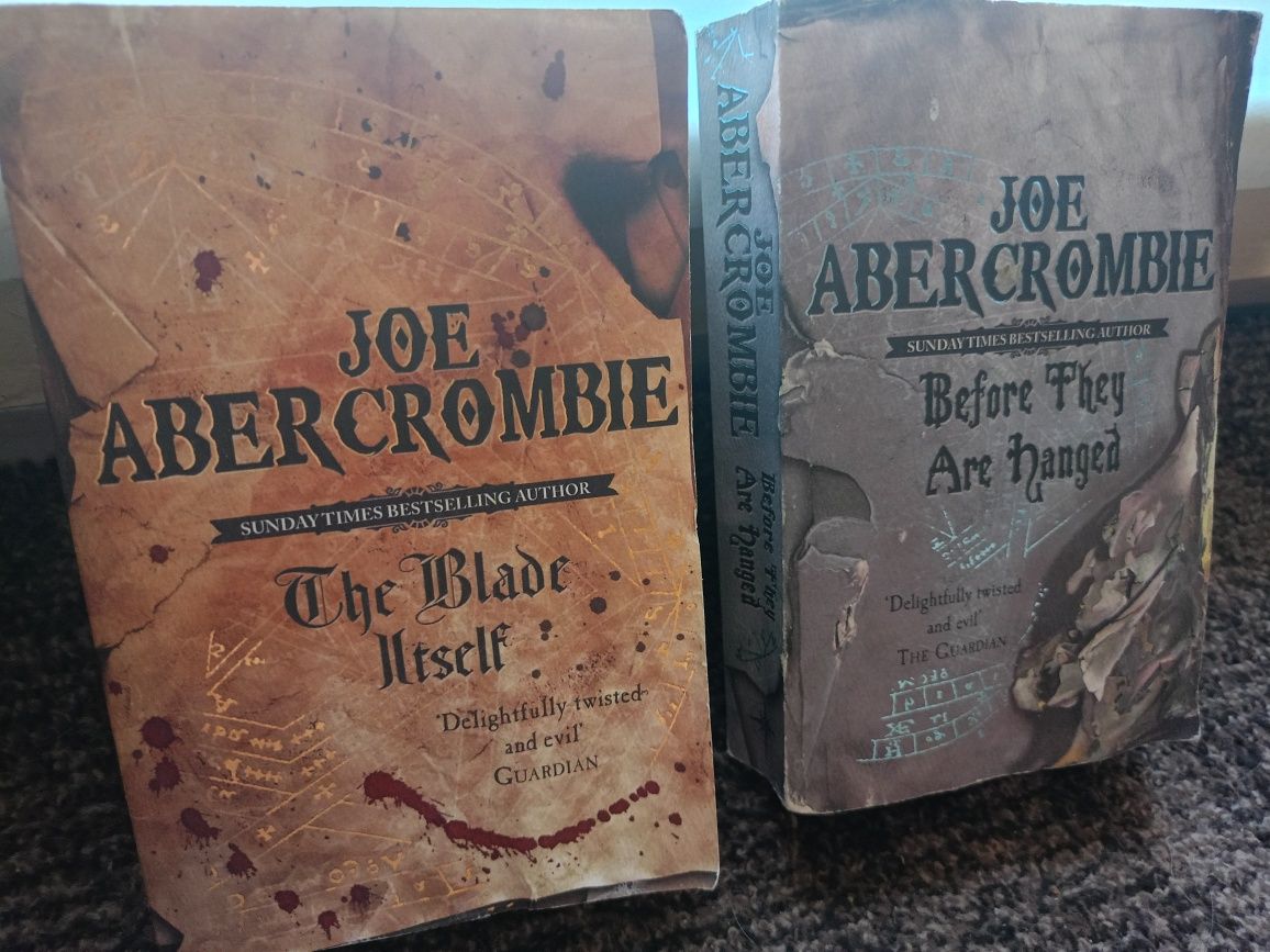 The Blade Itself,Before They Are Hanged ,Joe Abercrombie,2 tomy, ENG