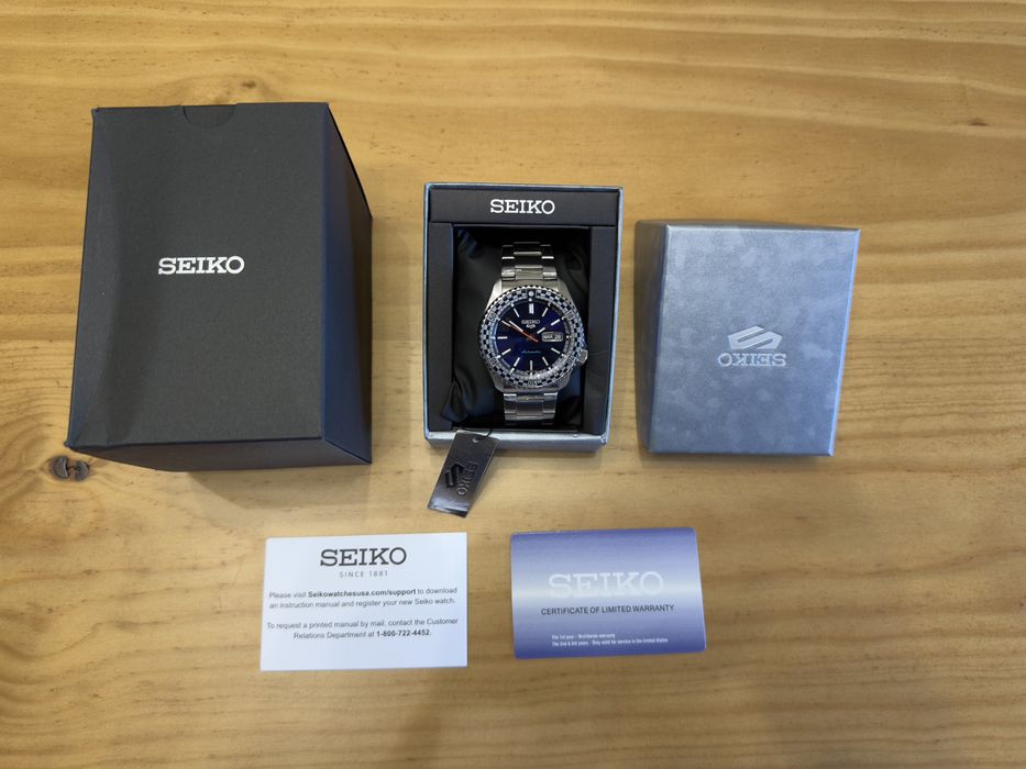 Seiko 5 Sports Reedição Rally NOVO