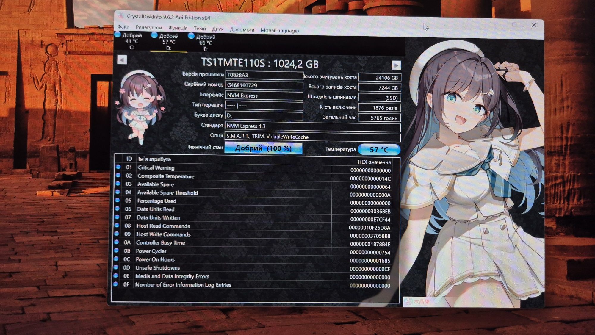 SSD Transcend 1Tb