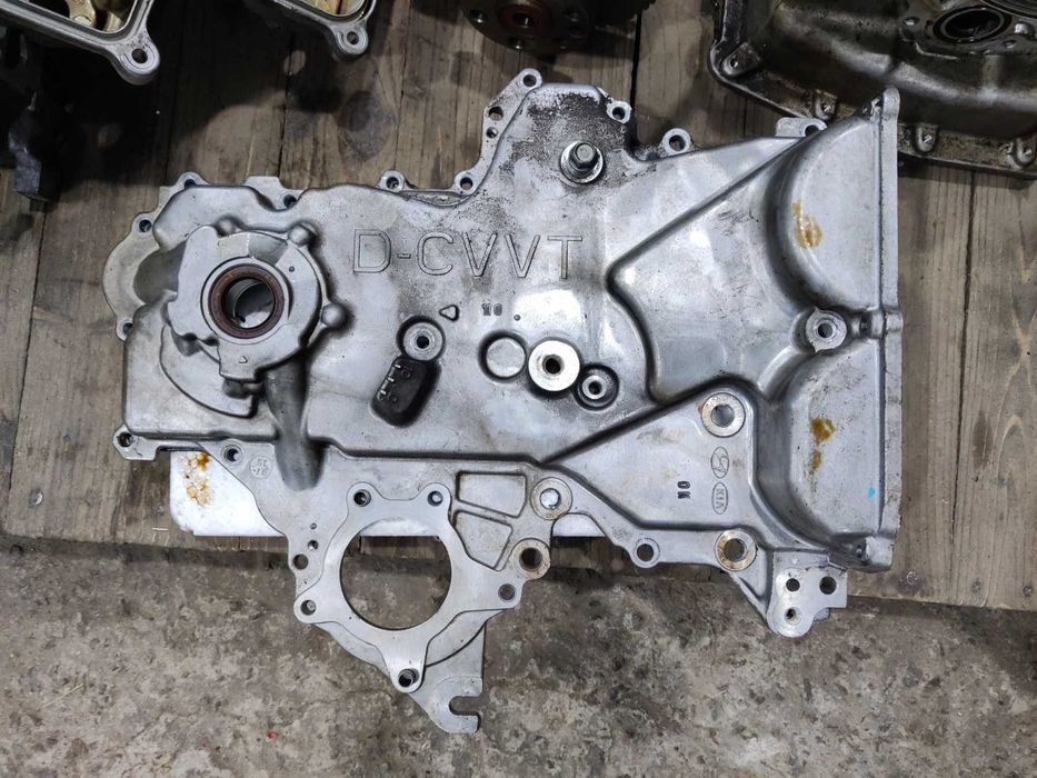 Передняя крышка двигателя hyundai Tucson 1.6 GDI G4FD 213502B703