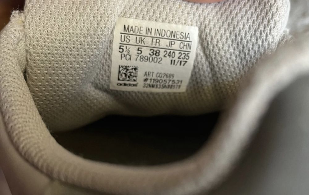 Szare sneakersy damskie Adidas Superstar  37 38