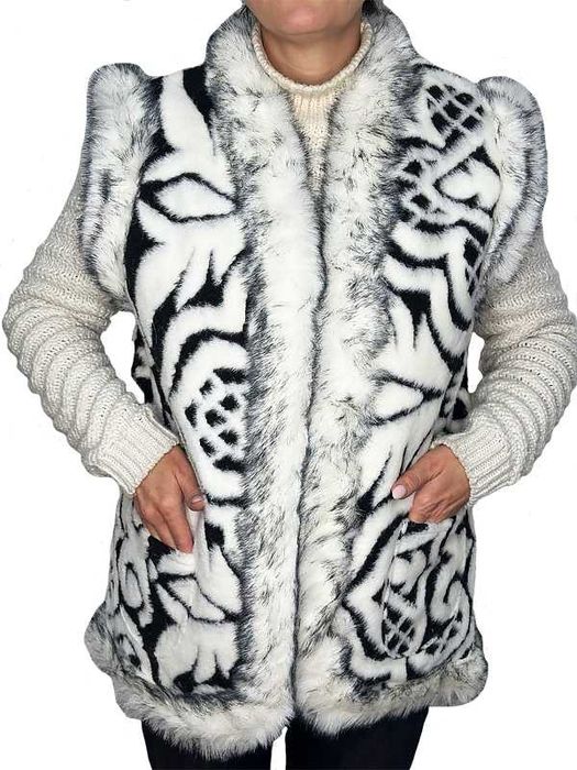 Жилети з натуральною вовною жіночі (44-58)