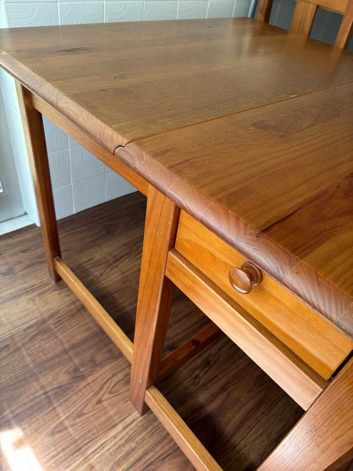 Mesa de Madeira extensível