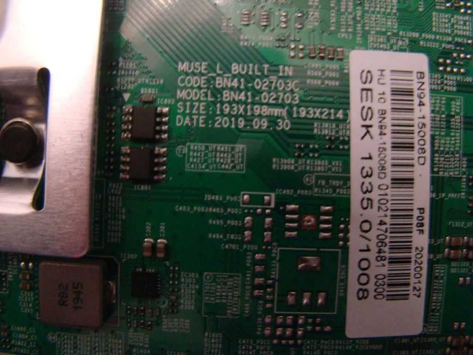 Samsung UE43RU7102K płyta główna