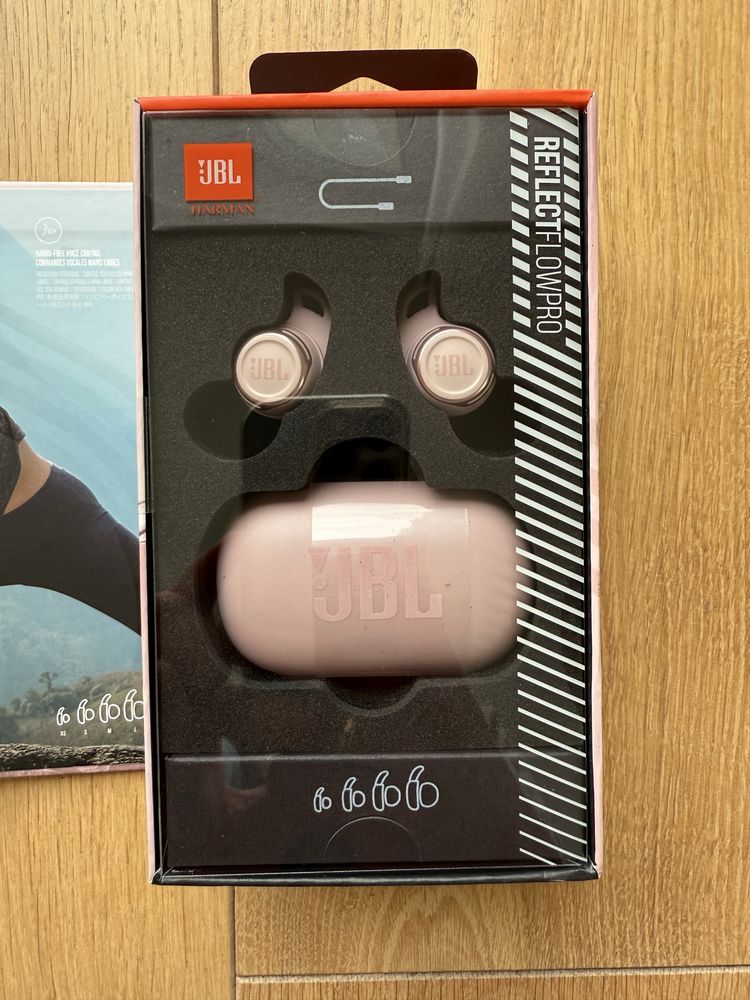Słuchawki JBL Reflect Flow Pro różowe