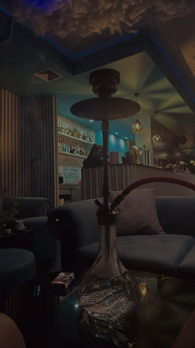 Bar de shisha lindíssimo