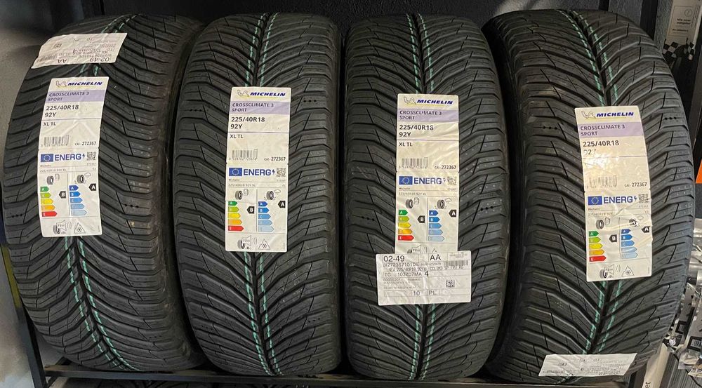 225/40R18 Michelin CROSSCLIMATE Sport 3 cztery opony całoroczne 2025r