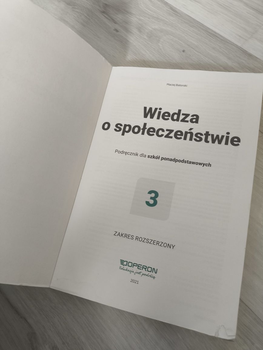WOS podręcznik do klasy trzeciej operon
