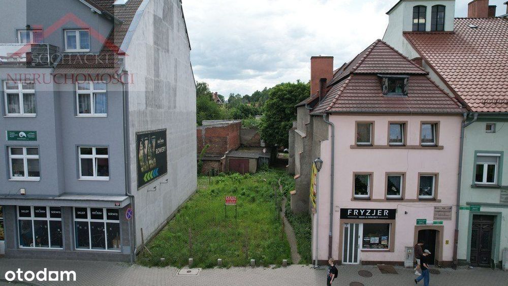 Działka budowlana w centrum Lubania