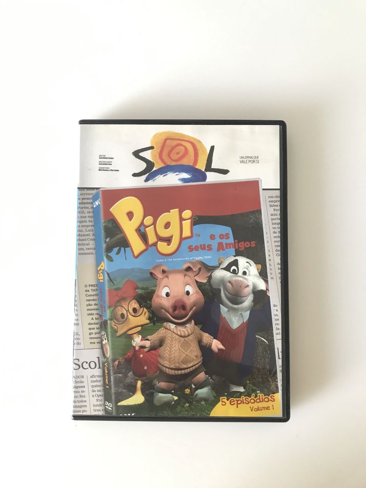 DVD Pigi e os seus amigos