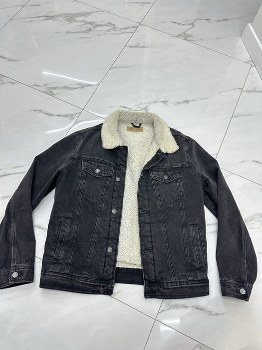 Чоловіча утеплена джинсовка